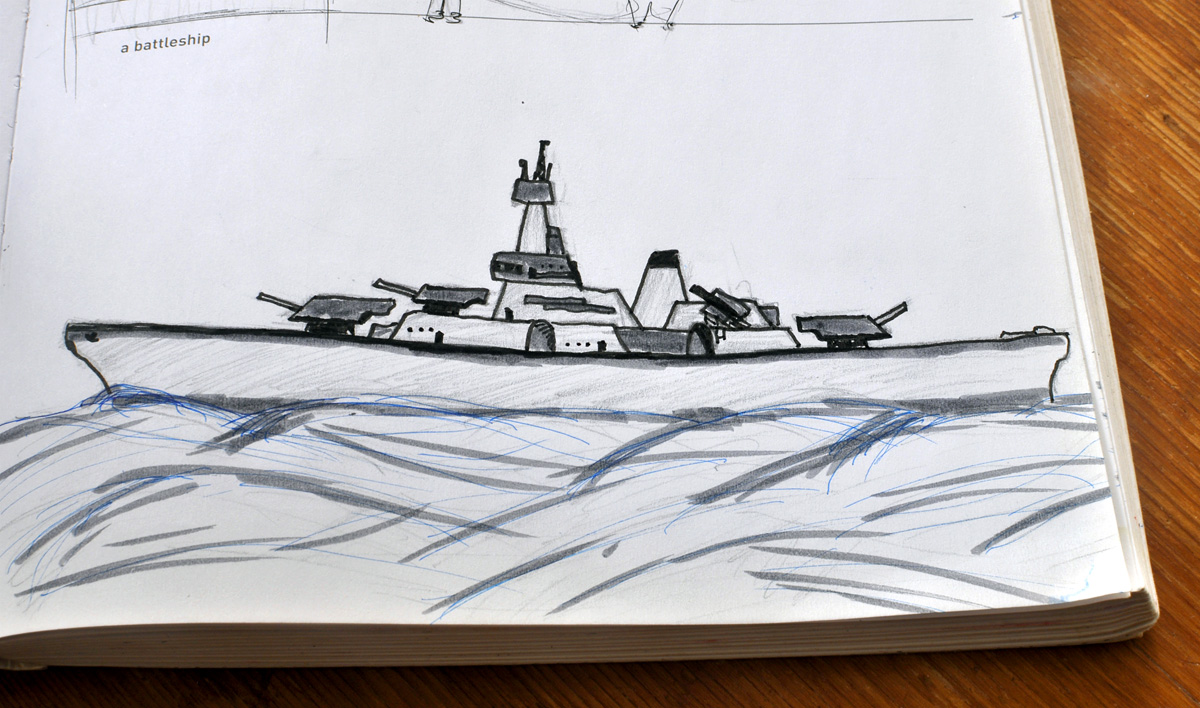 a Battleship | 642 Things to Draw