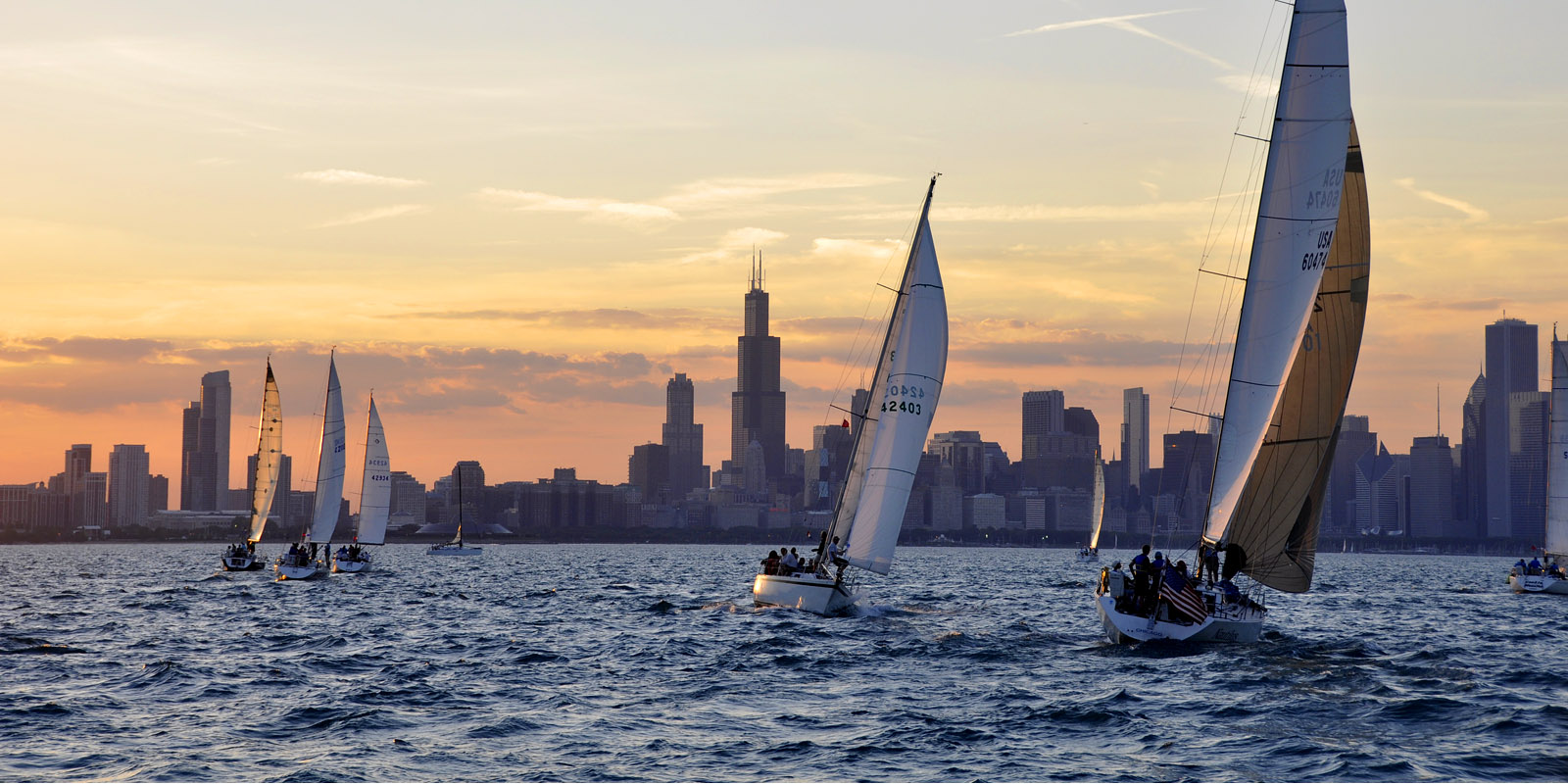 Sailing the Chicago Lakefront on Big Country