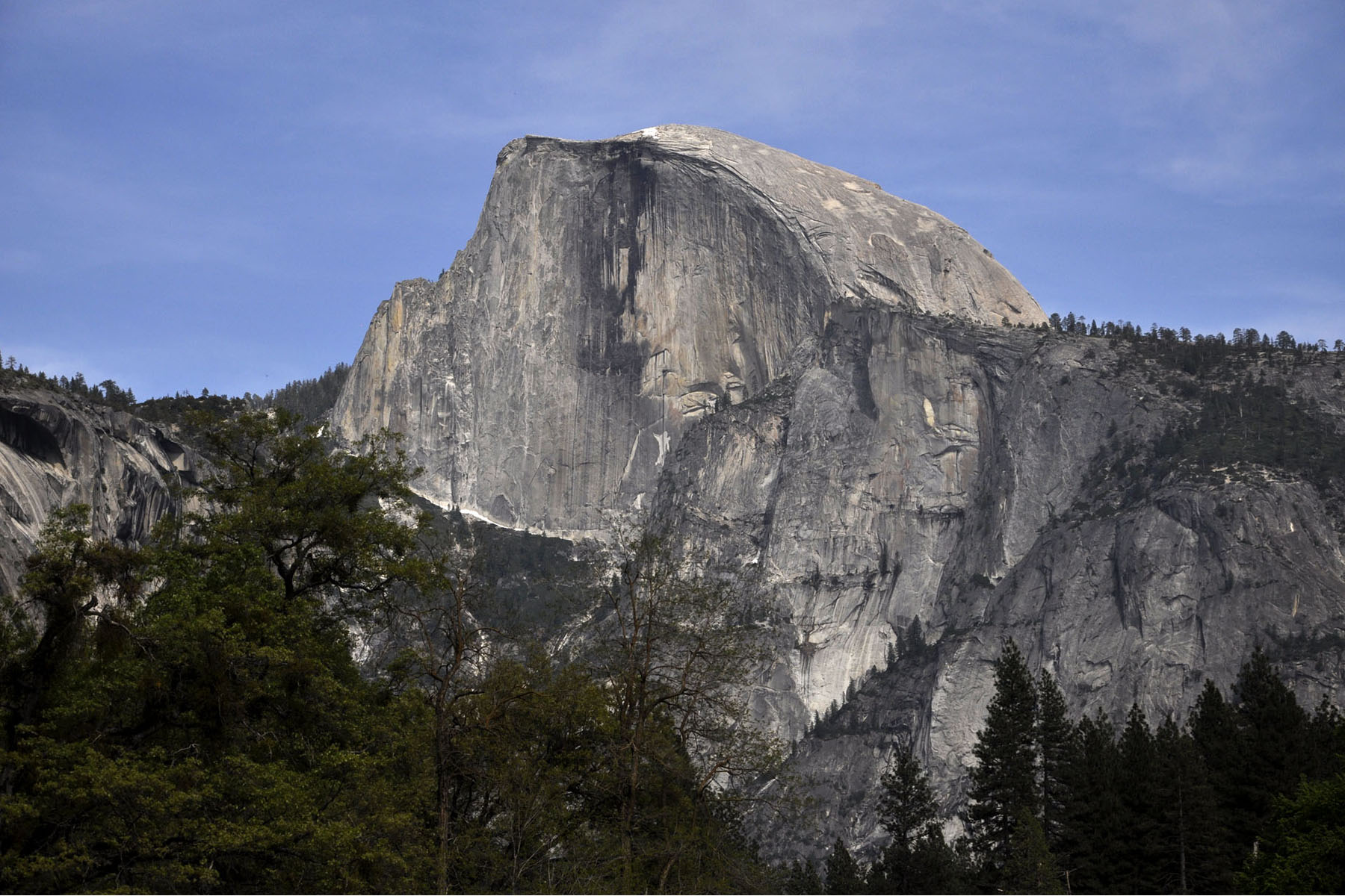 Half dome of Yosemite National Park.