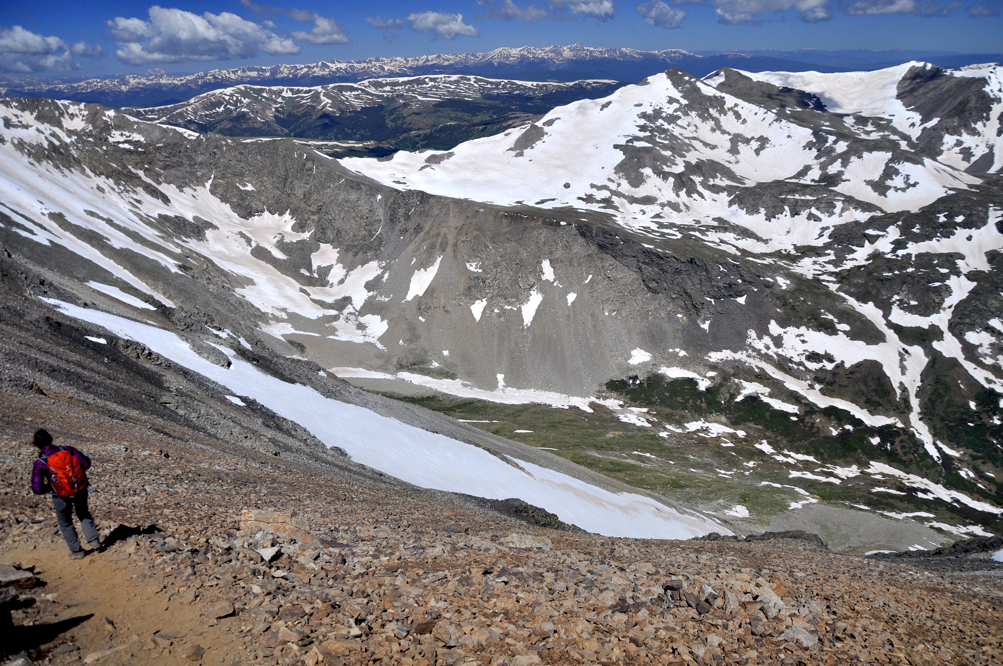 Hiking Mt. Lincoln, Colorado Rocky Mountains
